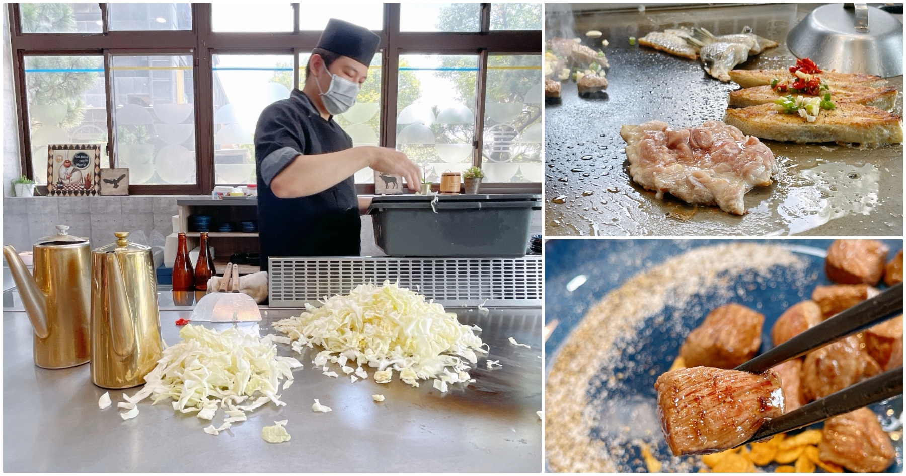 [中壢美食]青鐵板燒|青埔套餐式鐵板燒~自助吧飲料、濃湯、白飯隨你吃到飽 @VIVIYU小世界