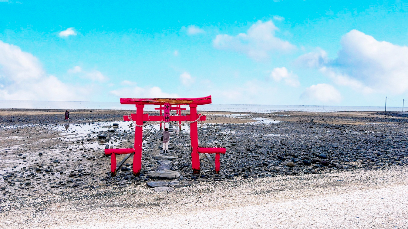 延伸閱讀：[日本佐賀]大魚神社海中鳥居-九州自由行夢幻景點~可看見月球引力的小鎮．佐賀祕境走入海中的鳥居