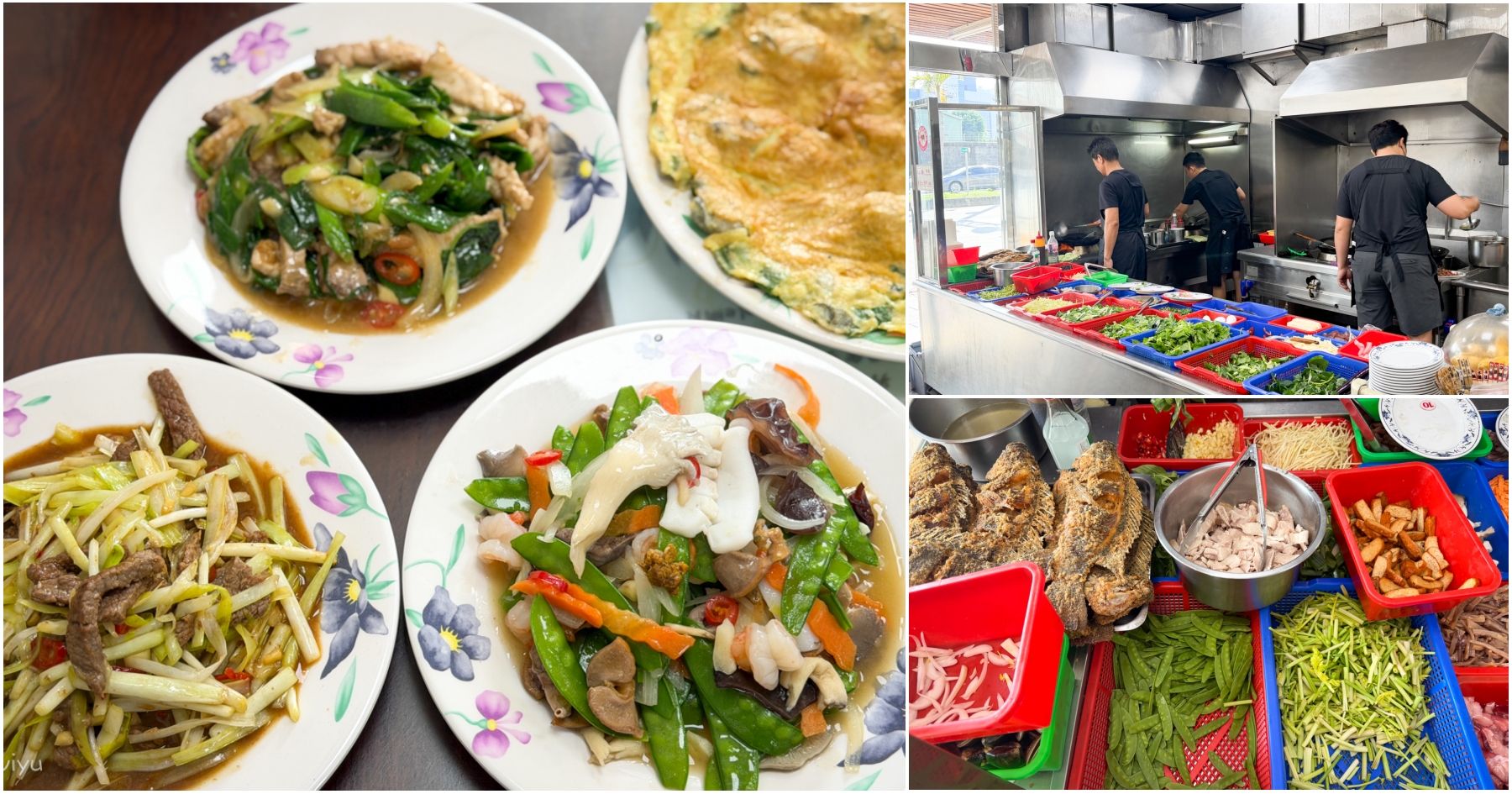 網站近期文章：[楊梅美食]新興快炒|在地人激推無菜單熱炒~鮮活食材擺一排隨你點．白飯吃到飽、附停車場超方便！