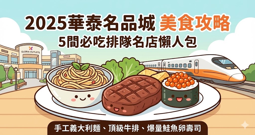 網站近期文章：[中壢美食]華泰名品城美食懶人包｜青埔五間必吃餐廳一次整理~約會聚餐、逛街吃喝不踩雷攻略