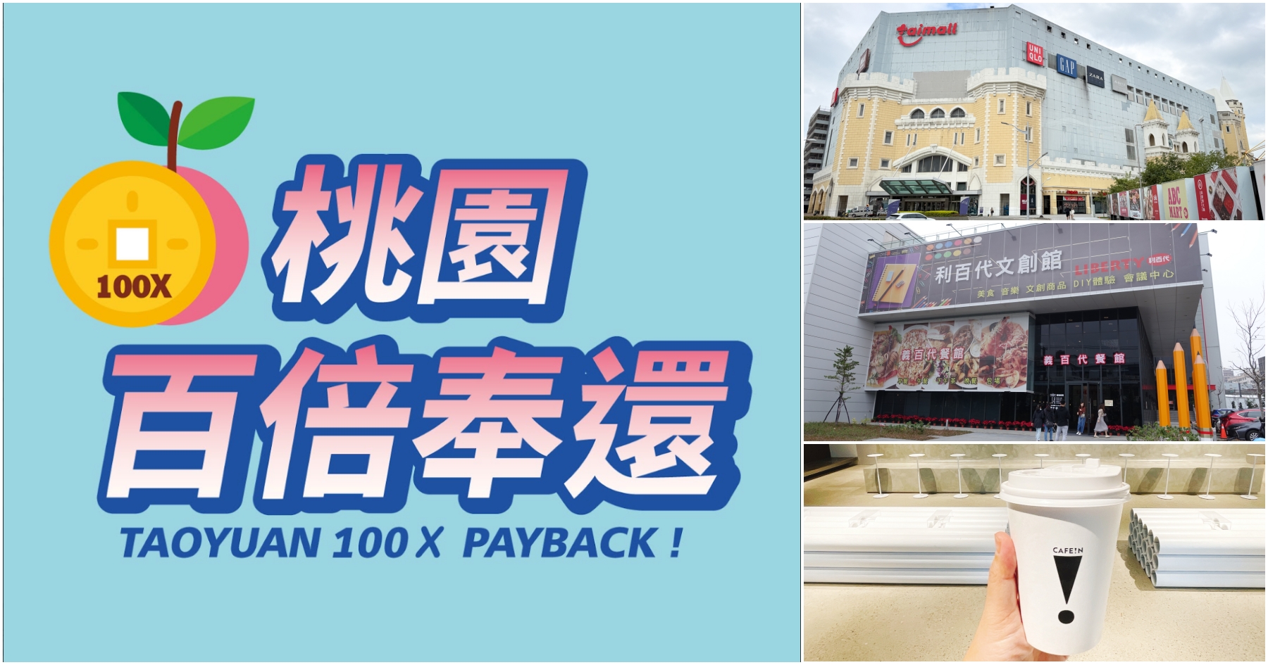 網站近期文章：[活動]桃園人看過來~普發1萬百倍奉還．天天抽萬元．壓軸送百萬！橫掃觀光工廠x商圈美食購物的年度最強抽獎攻略！