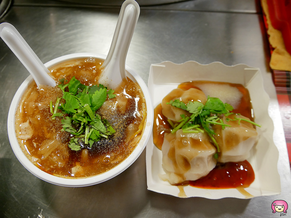 [台中美食]廟東夜市銅板美食|廟東清蒸蝦仁肉圓、干貝魚翅羹~必喝金樹鳳梨冰 @嘿!部落!